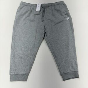 Nike Club Fleece Jogger Sweatpants DV5085-010 Women's 3X Gray Plus Size Training